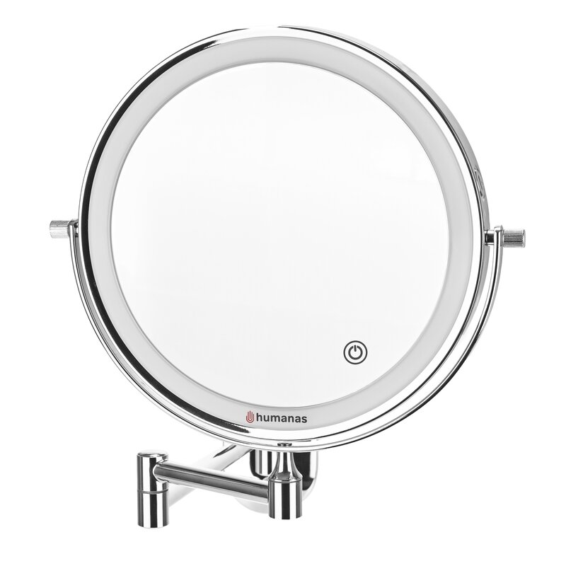 Lusterko kosmetyczne HUMANAS HS-BM01 Srebrny