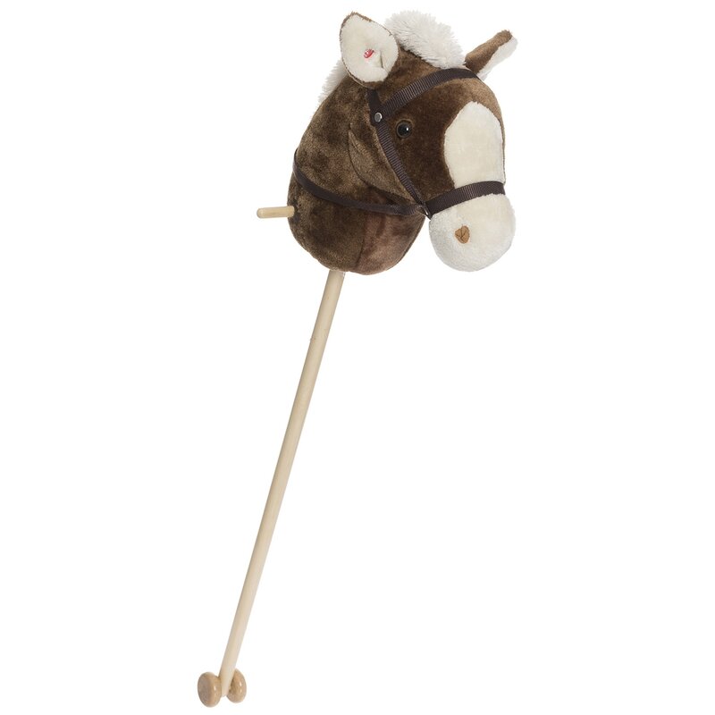 Koń na kiju TEDDYKOMPANIET Hobby Horse T-TED-12567 Brązowy