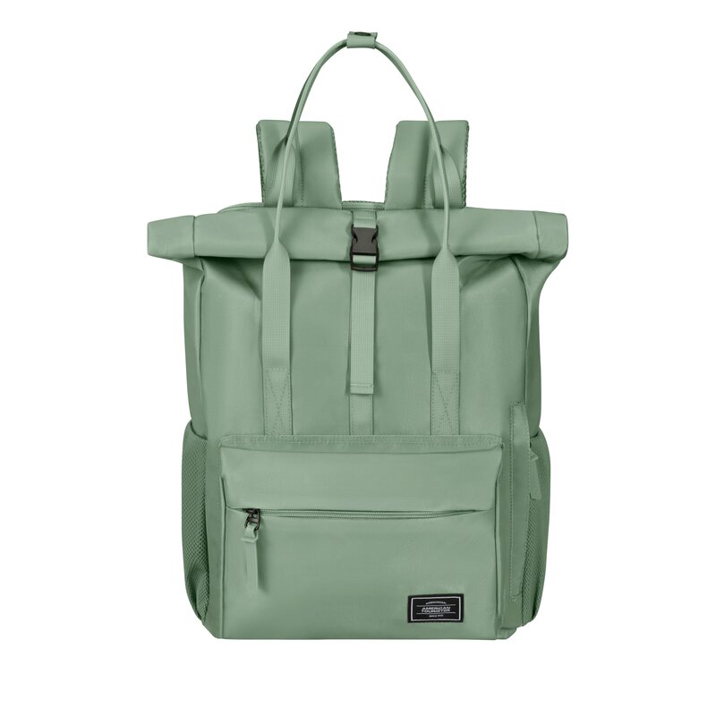 Plecak na laptopa AMERICAN TOURISTER Urban Groove UG25 Roll-Top 15.6 cali Zielony