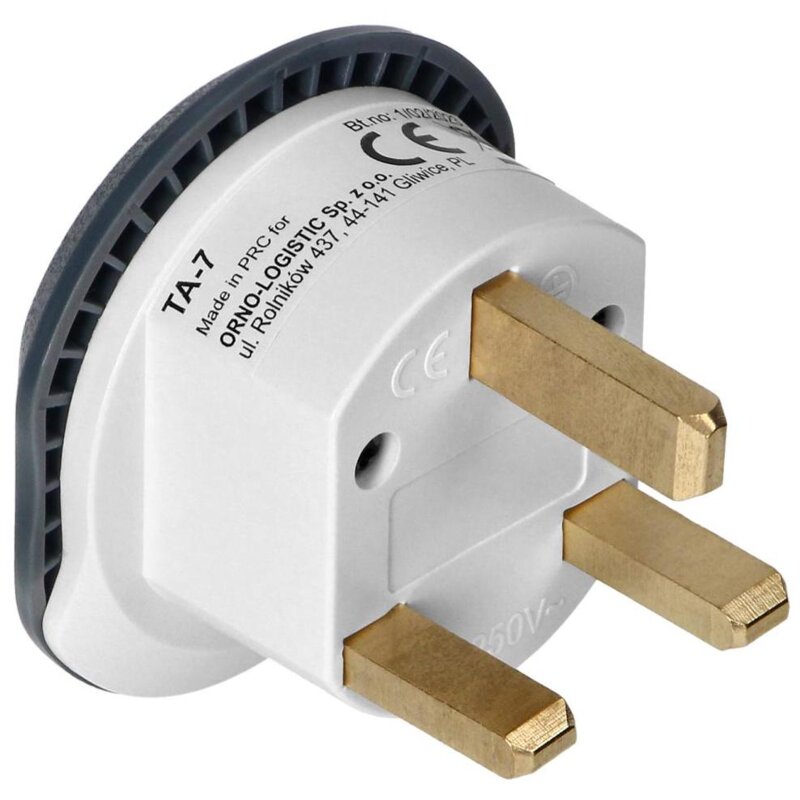 Adapter podróżny VIRONE TA-7 (Globalny - Wielka Brytania)