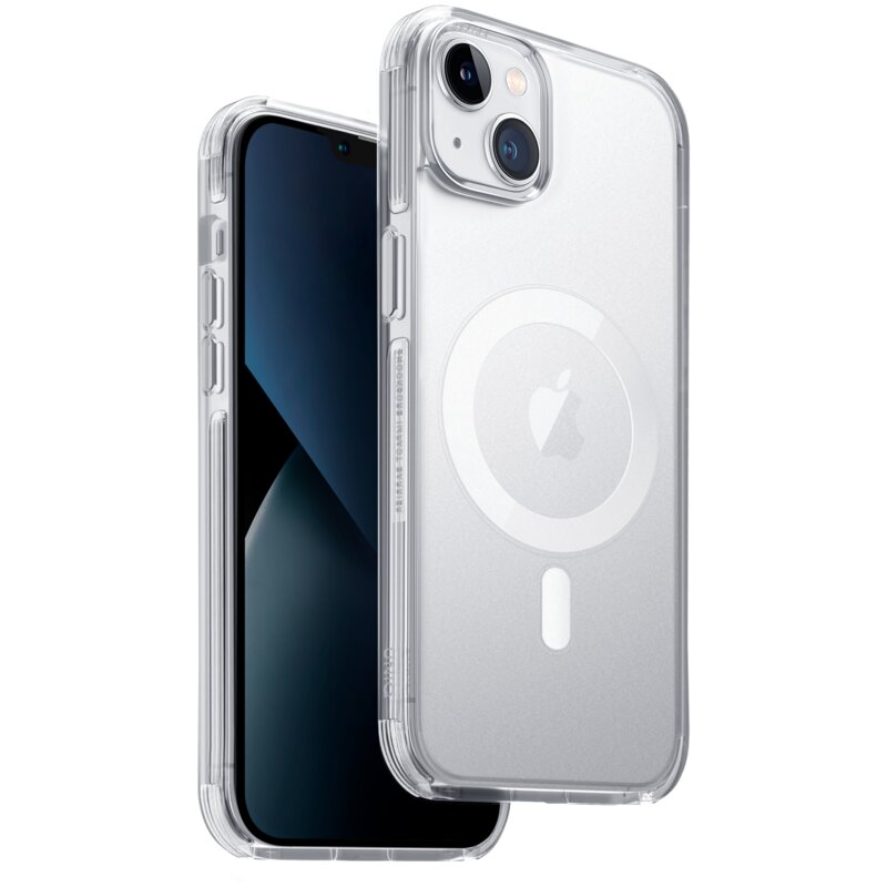 Etui UNIQ Combat Magclick do Apple iPhone 14 Plus Przezroczysty