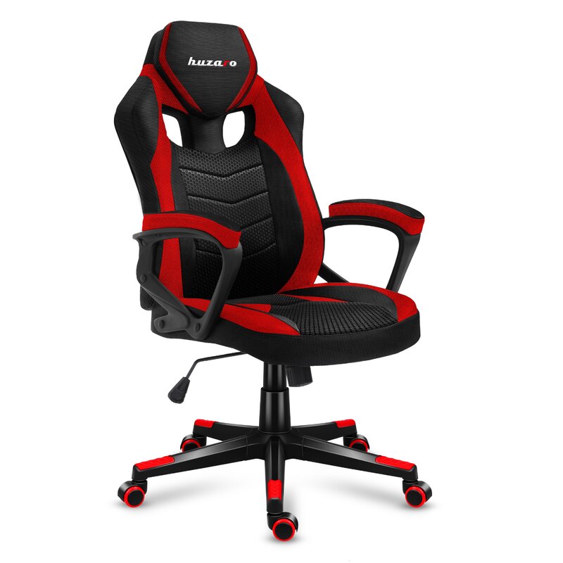 Fotel gamingowy HUZARO Force 2.5 Czarno-czerwony