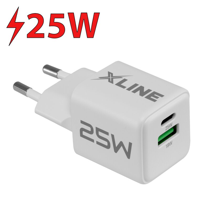 Ładowarka sieciowa XLINE WCG252W 25W Biały