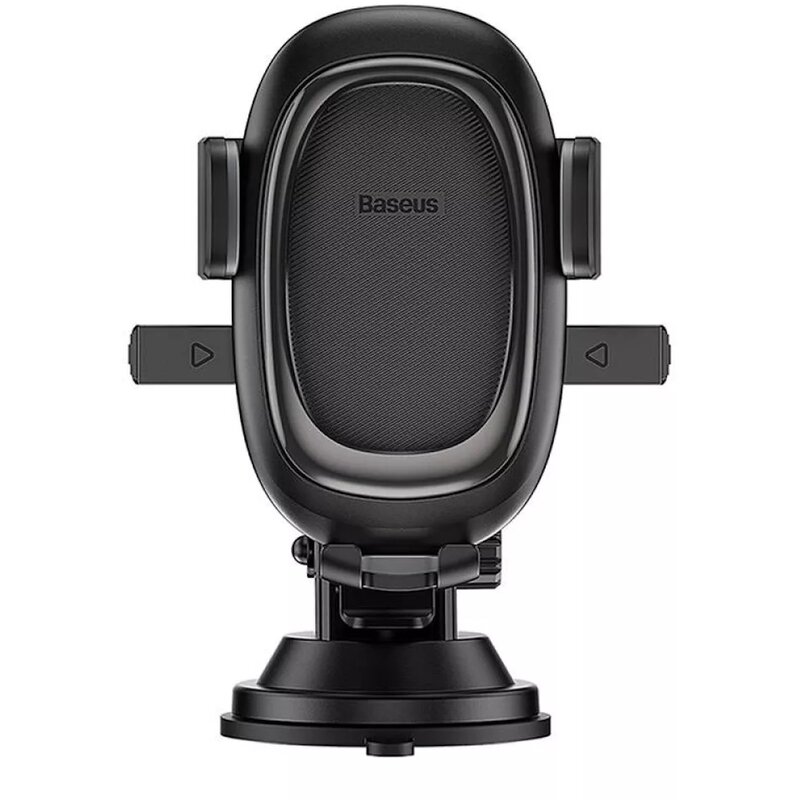 Uchwyt na telefon i smartfon BASEUS UltraControl Pro Czarny uchwyt samochodowy na szybę, kratkę nawiewu i deskę rozdzielczą
