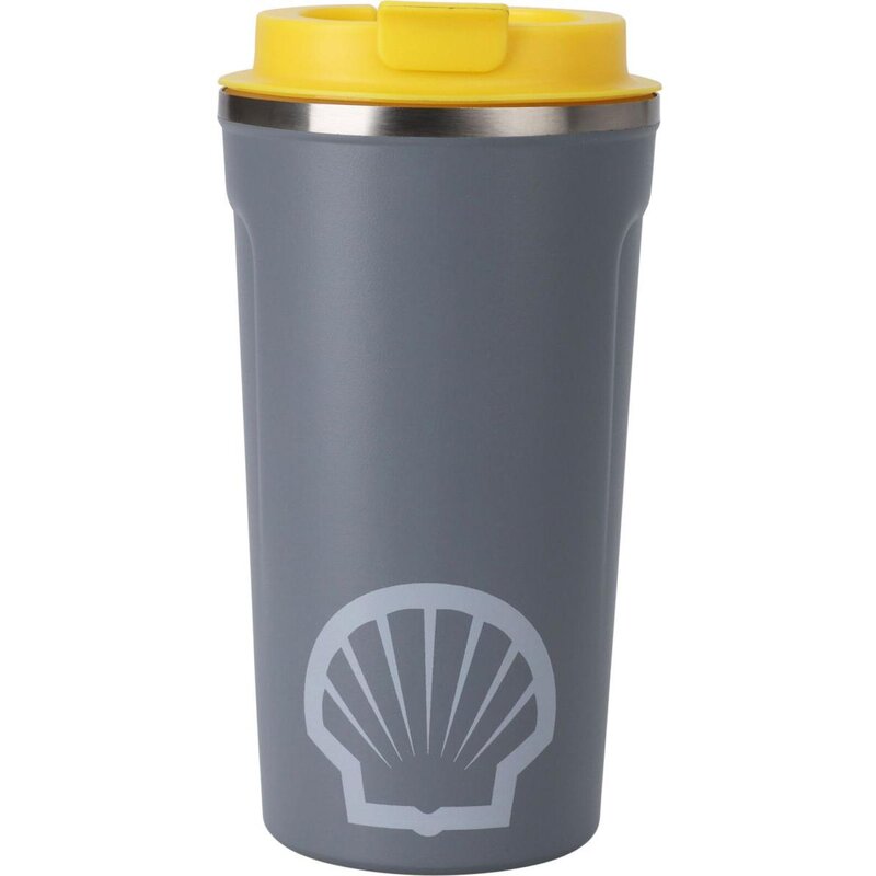 Kubek termiczny SHELL 463348 Szaro-żółty 500 ml