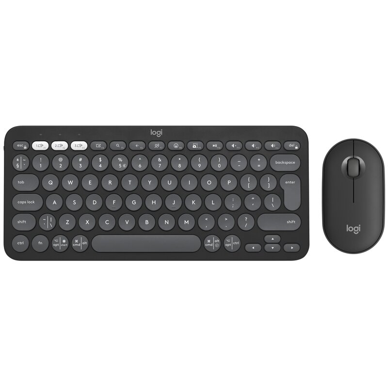 Zestaw LOGITECH Pebble 2 Combo Grafitowy