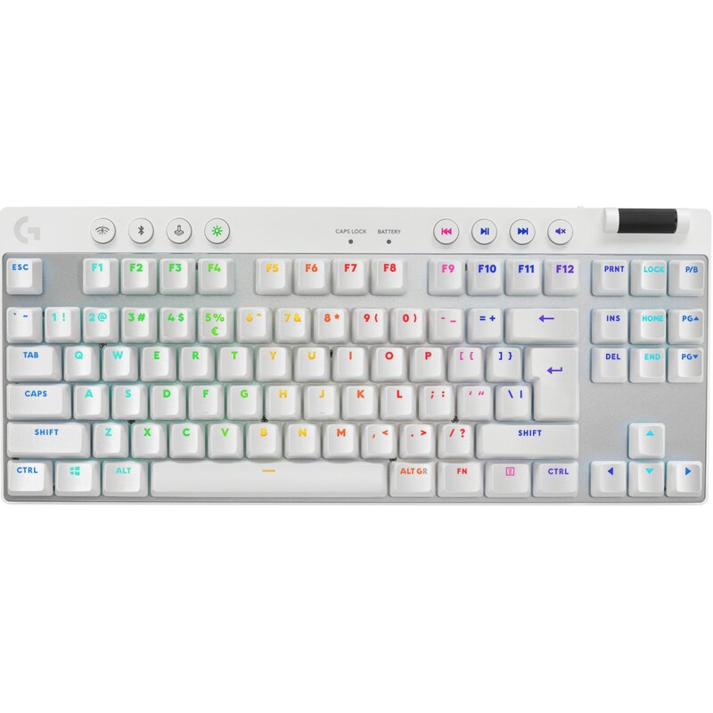 Klawiatura LOGITECH G Pro X TKL Lightspeed Tactile Biały
