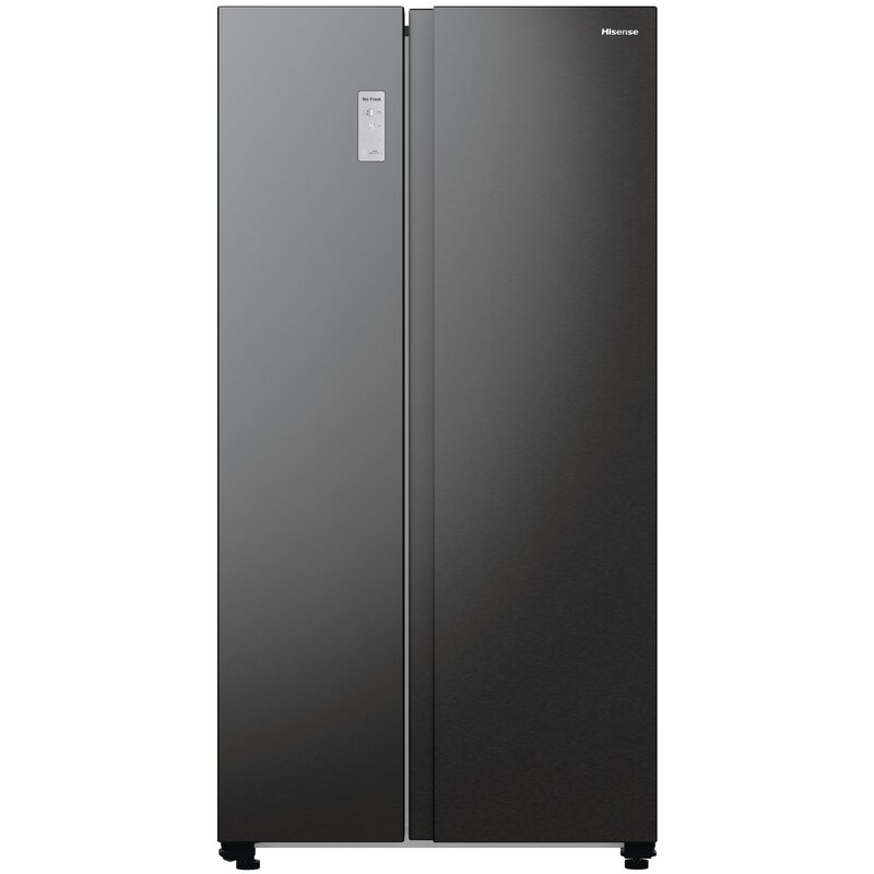 Lodówka HISENSE RS711N4AFE No frost Side by side 178.6cm Czarna