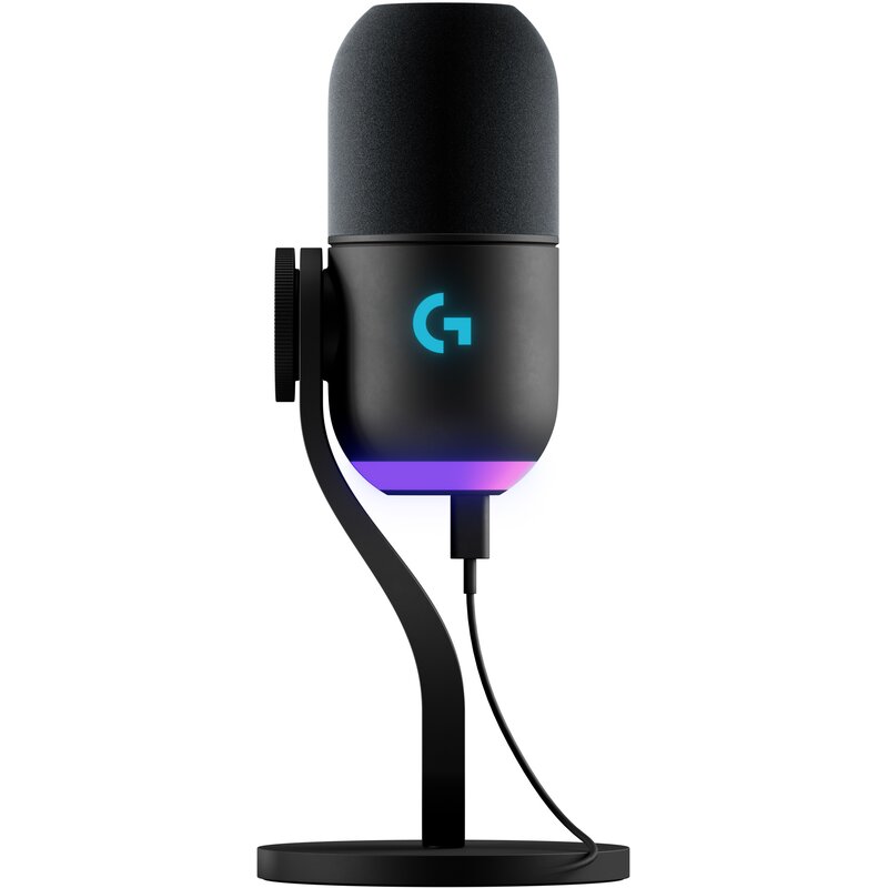 Mikrofon LOGITECH Yeti GX Superkardioidalny Czarny