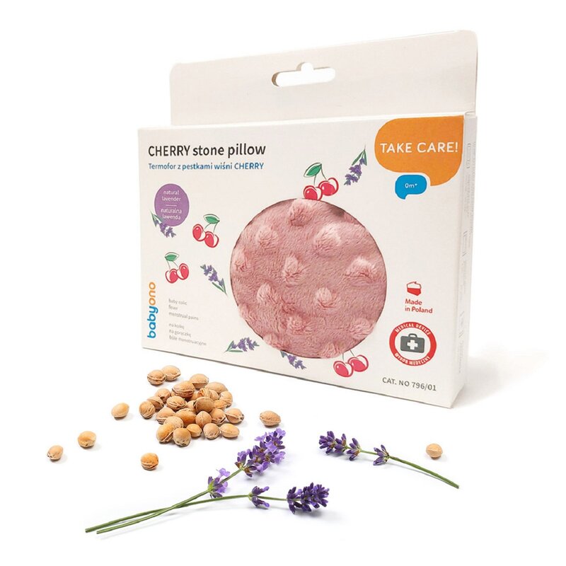 Termofor BABYONO Cherry 796/01 Różowy