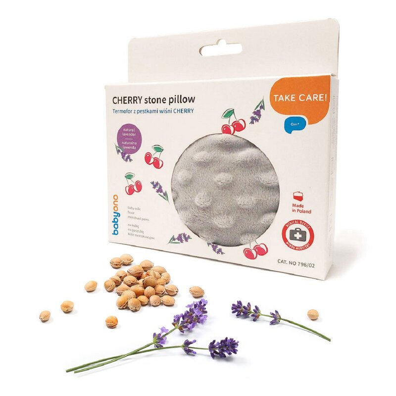 Termofor BABYONO Cherry 796/02 Szary
