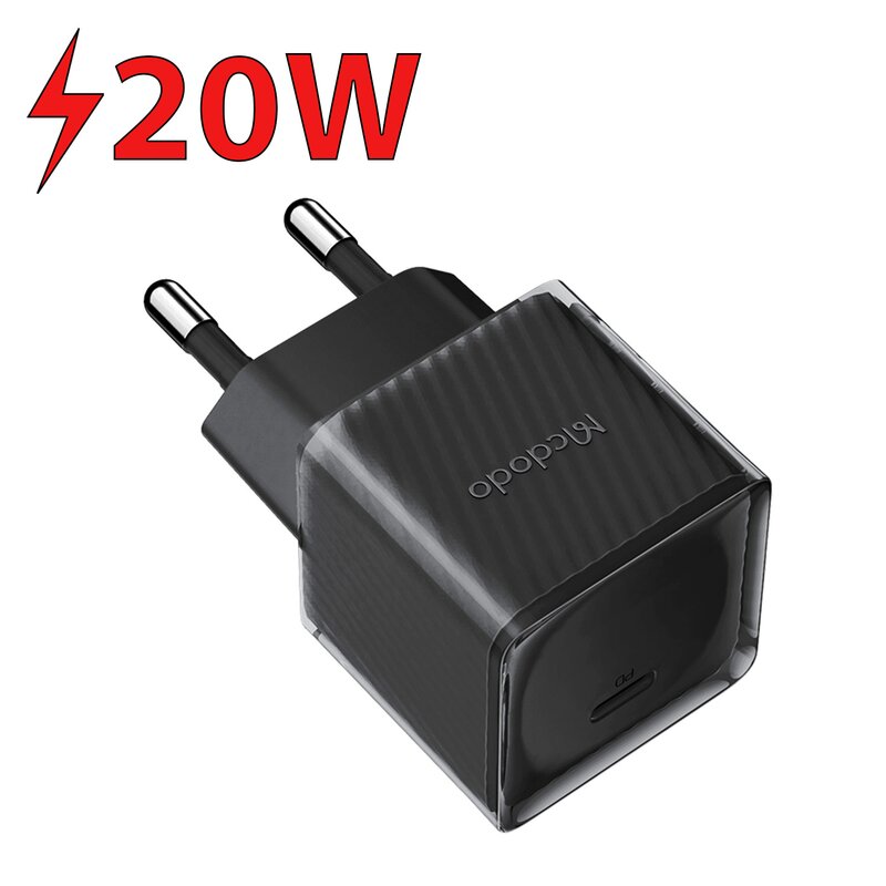Ładowarka sieciowa MCDODO CH-3771 20W GaN Czarny