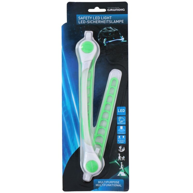 Opaska odblaskowa GRUNDIG 1049328 Zielony