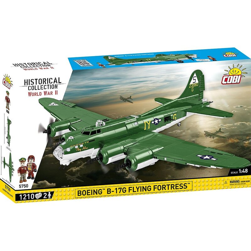 Klocki plastikowe COBI Historical Collection World War II Boeing B-17G Flying Fortress COBI-5750