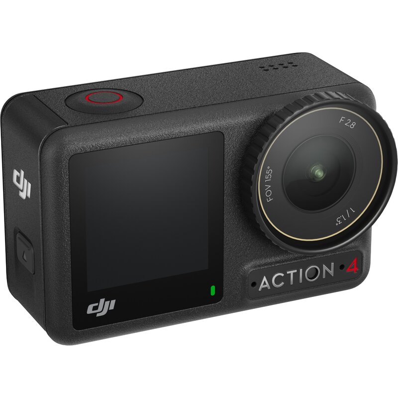 Kamera sportowa DJI Osmo Action 4 Standard Combo, filmy 4K 120FPS, 160 minut pracy, Wi-Fi, Bluetooth