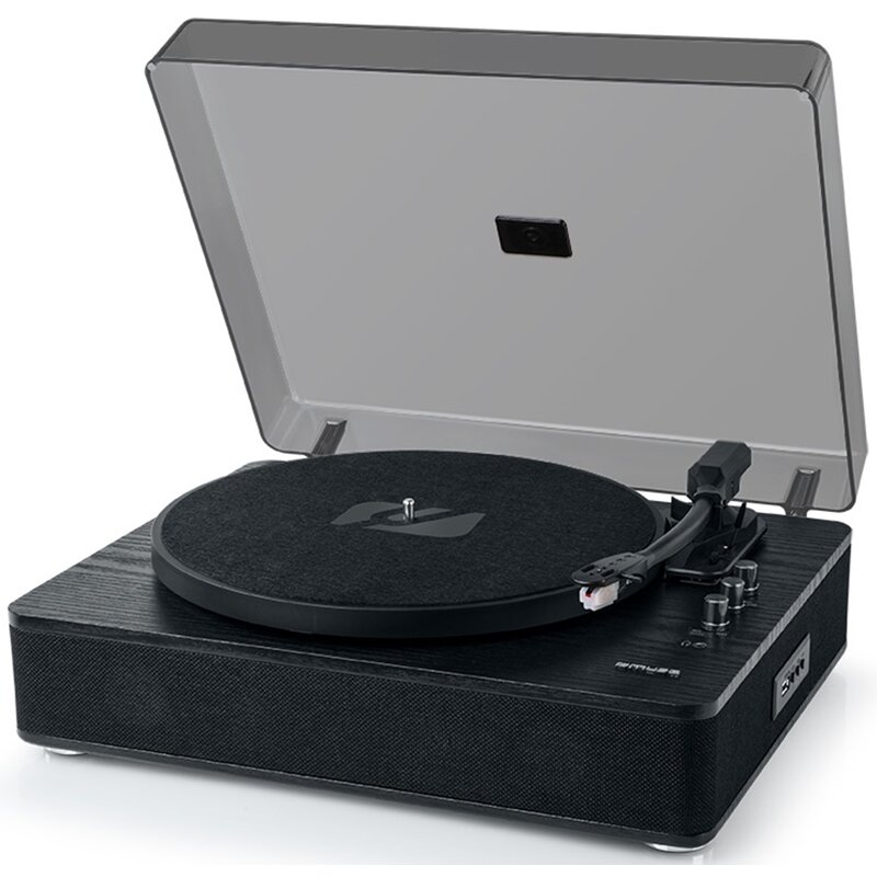 Gramofon MUSE MT-106 WB Bluetooth USB Czarny