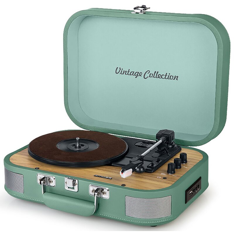 Gramofon MUSE MT-201 WG Bluetooth USB Zielony