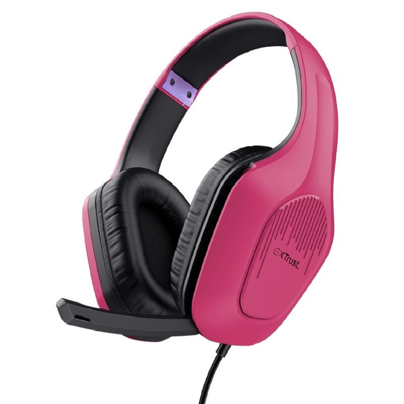 Słuchawki TRUST GXT415P ZIROX HEADSET - PINK 24992
