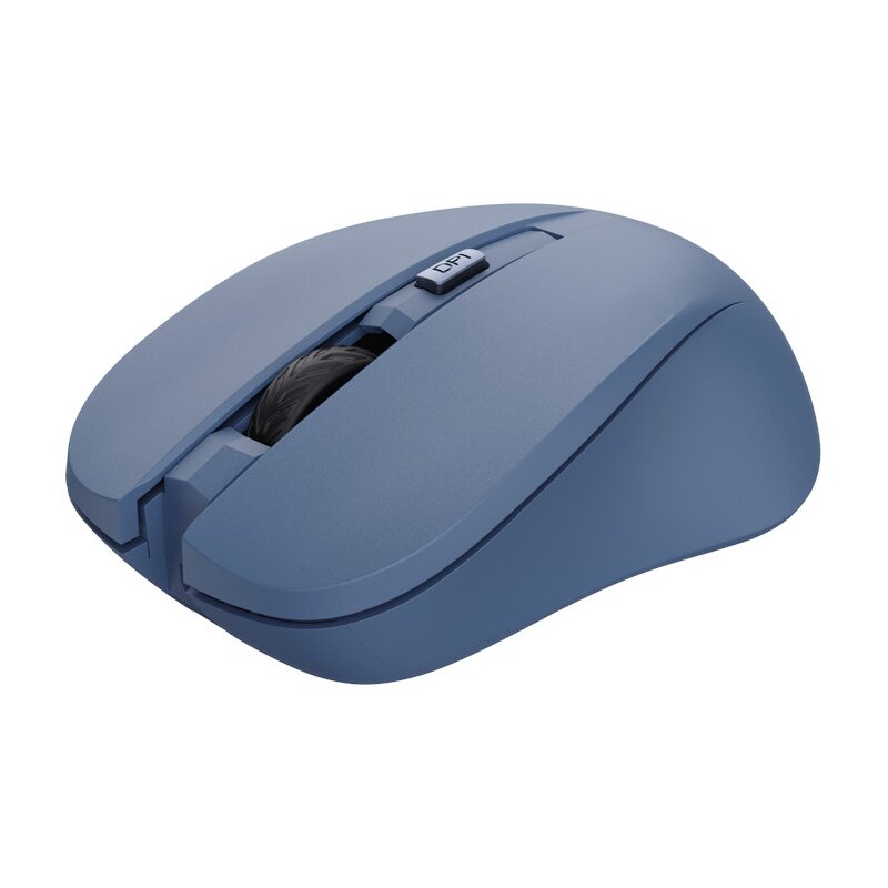 Mysz TRUST Mydo Silent Eco Niebieski