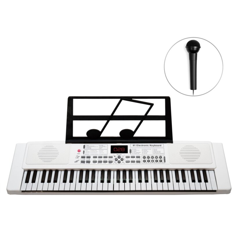 Musicmate MM-01 KeyDeluxe Biały