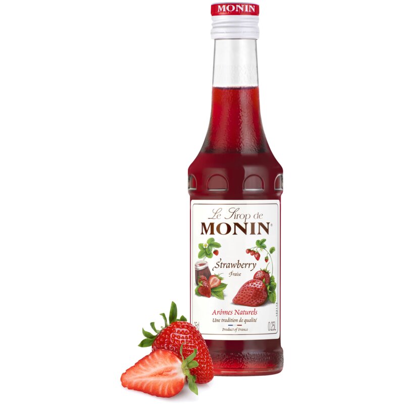 Syrop do lemoniady MONIN Truskawkowy 250 ml