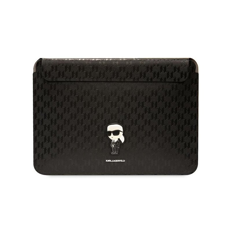 Etui KARL LAGERFELD Saffiano Sleeve Czarny