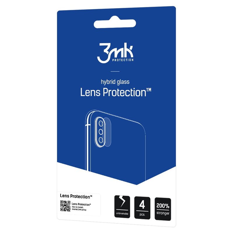 Szkło hybrydowe na obiektyw 3MK Lens Protection do ULEFONE Armor 12S