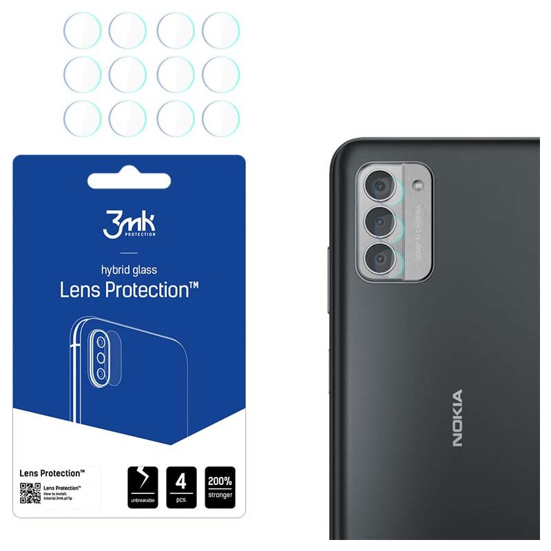 Szkło hartowane na obiektyw 3MK Lens Protection do Nokia G42 5G