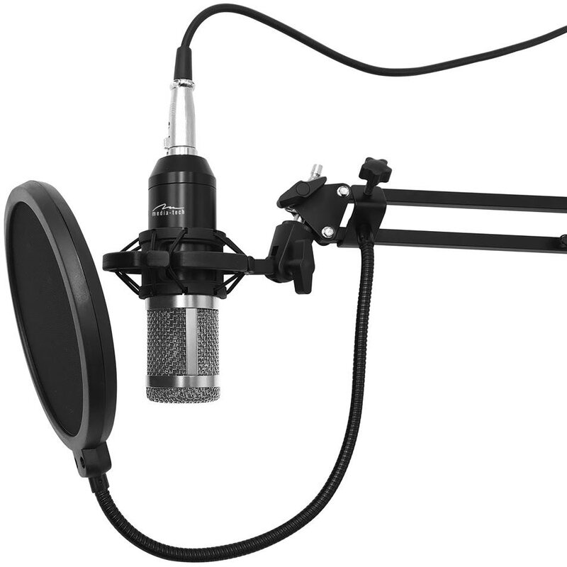Mikrofon MEDIA-TECH MT397S Kardioidalny