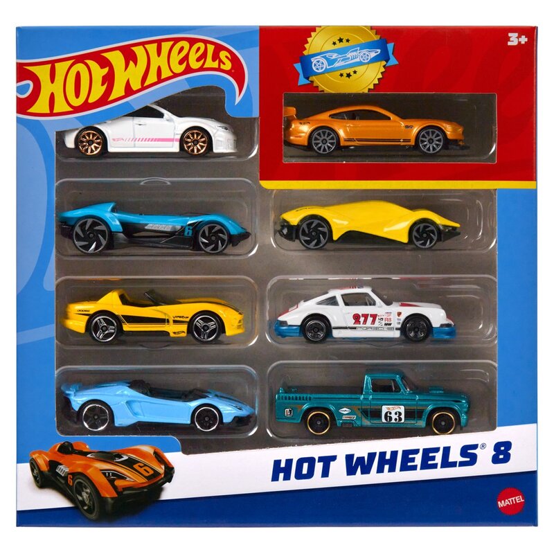 Zestaw pojazdów Hot Wheels HPV78 (8 sztuk)