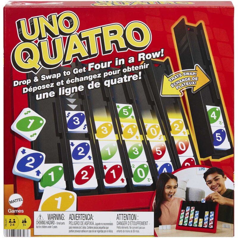 Gra towarzyska UNO Quatro HPF82