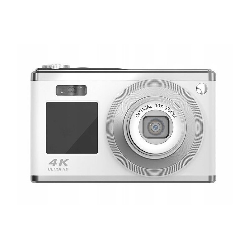 Aparat XREC C23 Biały, 5Mpix, 10x zoom optyczny, dwa ekrany LCD