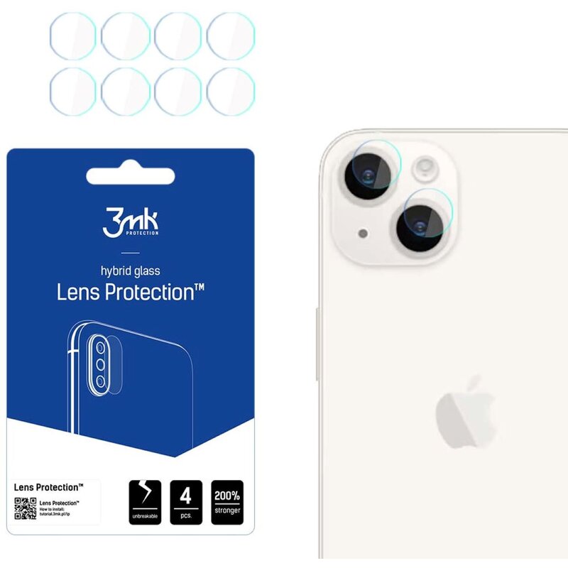 3mk Lens Protection do iPhone 15