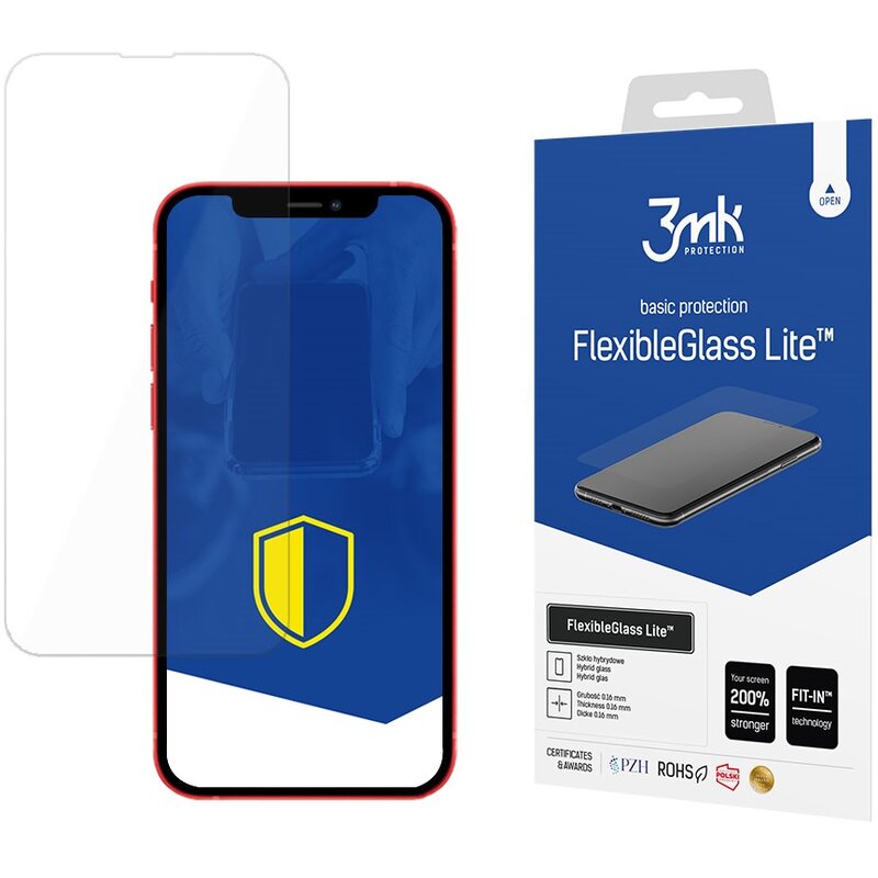 Szkło hybrydowe 3MK FlexibleGlass Lite do Apple iPhone 15 Pro Max