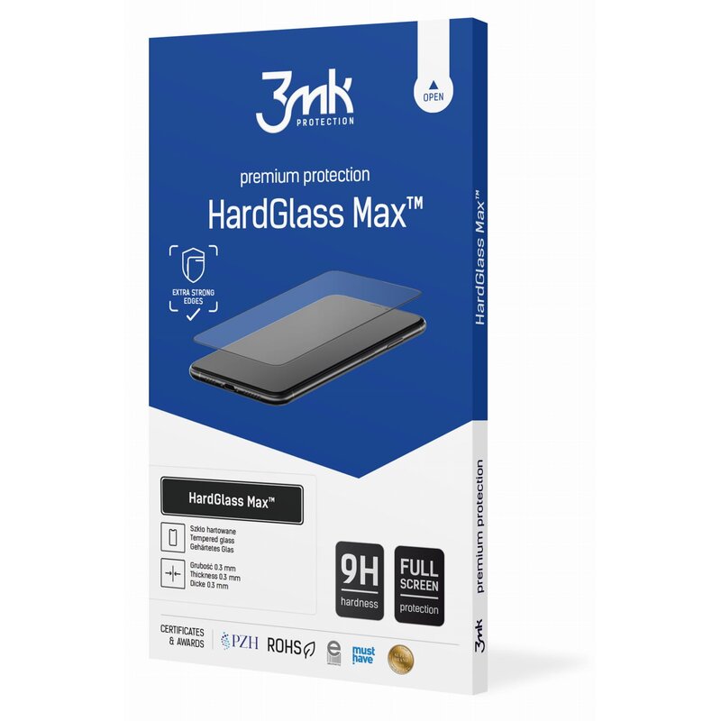 Szkło hartowane 3MK HardGlass Max do Xiaomi Redmi 10 5G