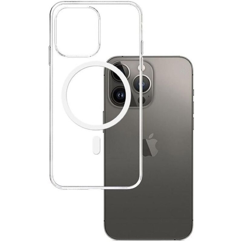 Etui 3MK MagCase MagSafe do Apple iPhone 15 Pro Max Przezroczysty