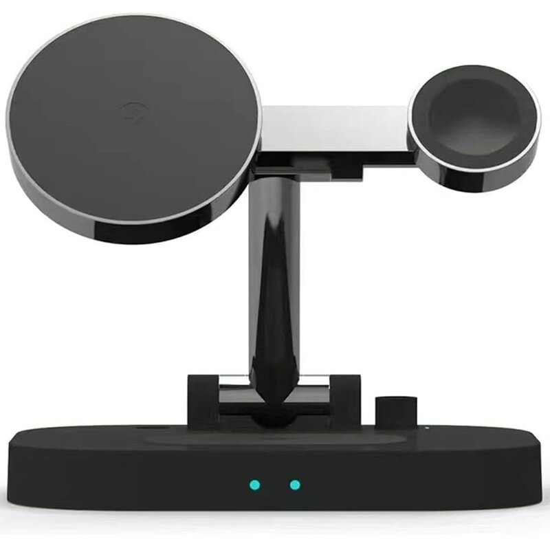 Ładowarka indukcyjna AWEI W22 4w1 15W Czarny Qi