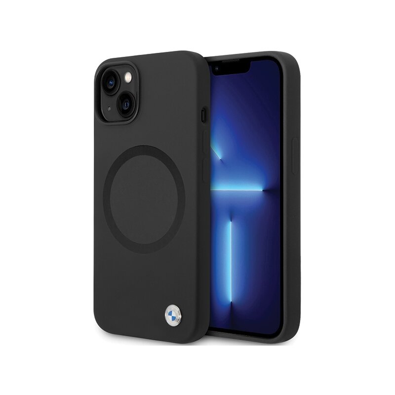 Etui BMW Signature Liquid Silicone do Apple iPhone 14 Czarny
