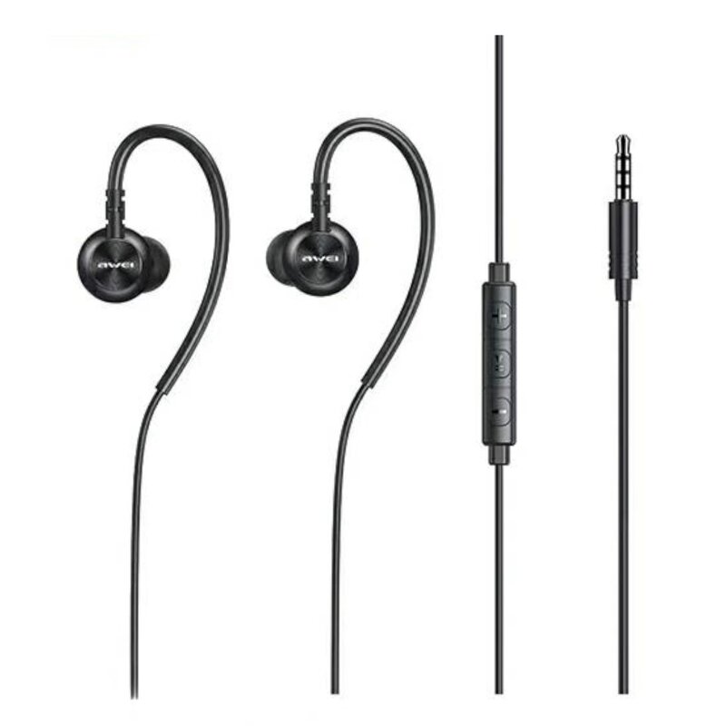 Słuchawki dokanałowe AWEI L3 Czarny
