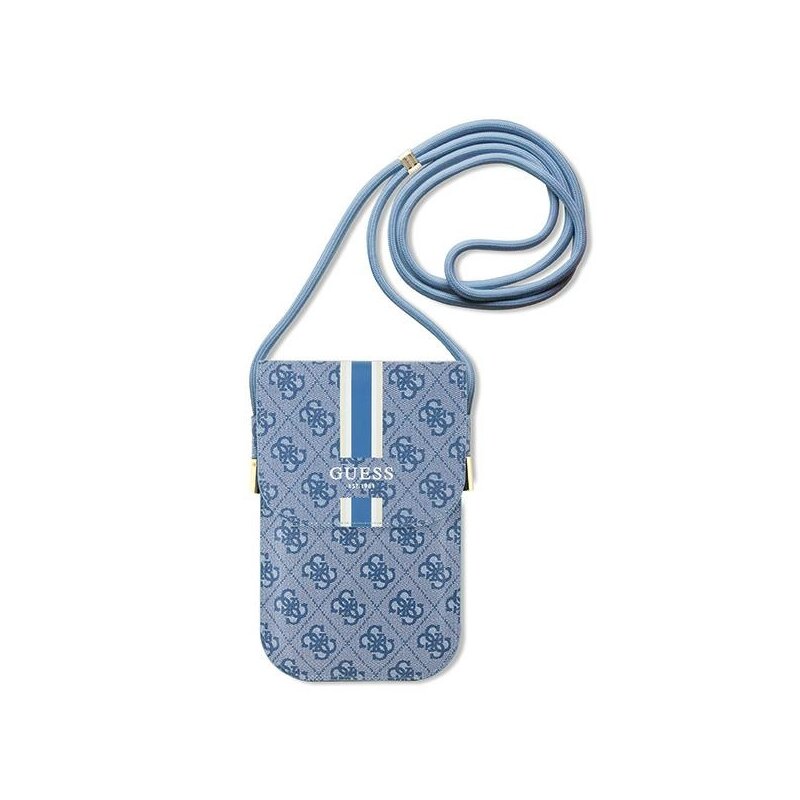 Etui GUESS 4G Stripes Niebieski