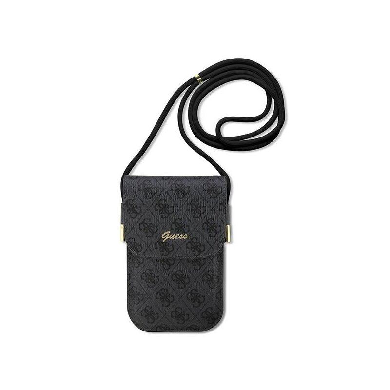Etui GUESS 4G Metal Script Logo Czarny