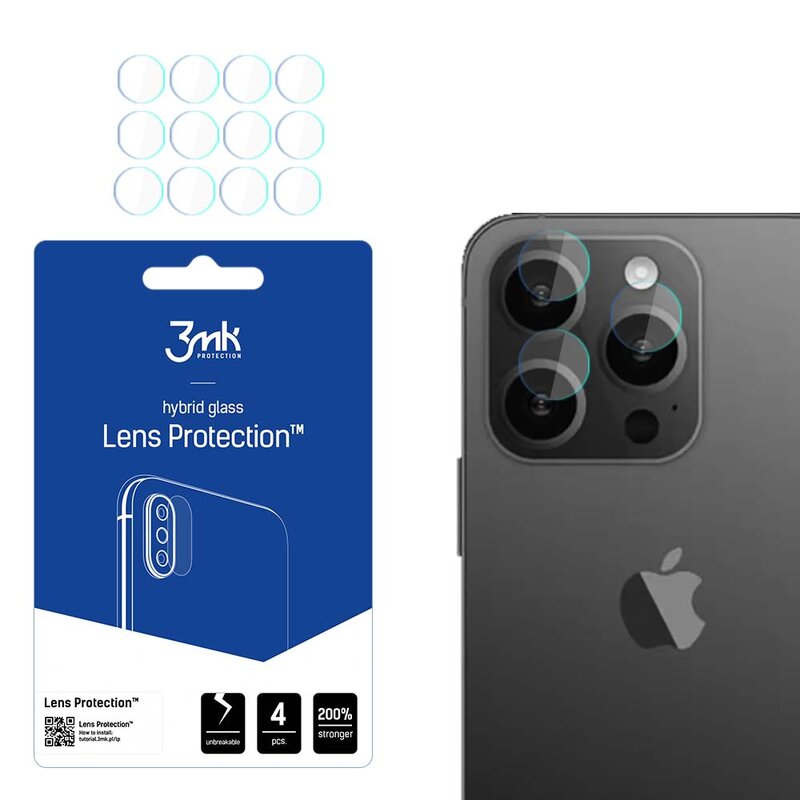 3mk Lens Protection do iPhone 15 Pro Max