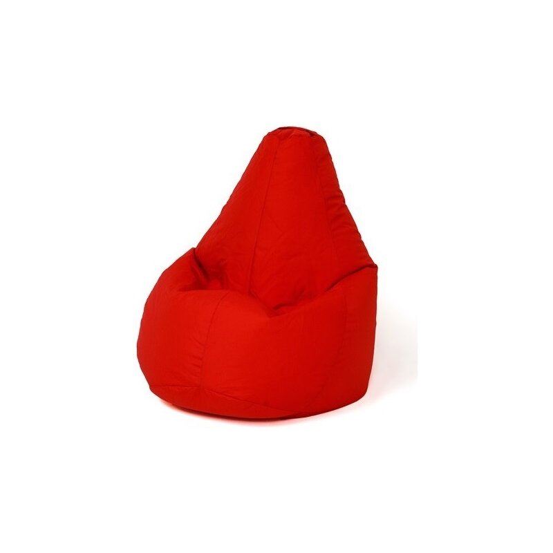 Pufa worek GO GIFT Grusza L Czerwony 105 x 80 cm