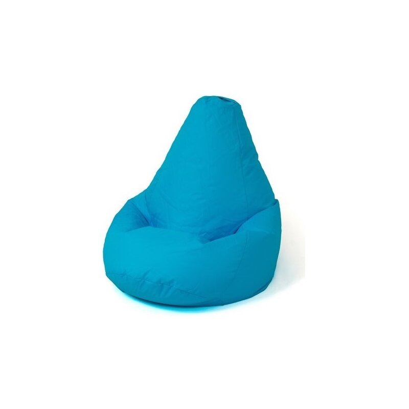 Pufa worek GO GIFT Grusza XXL Niebieski 140 x 100 cm