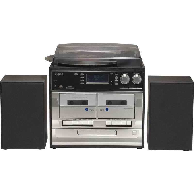 Wieża DENVER MRD-166 Srebrny