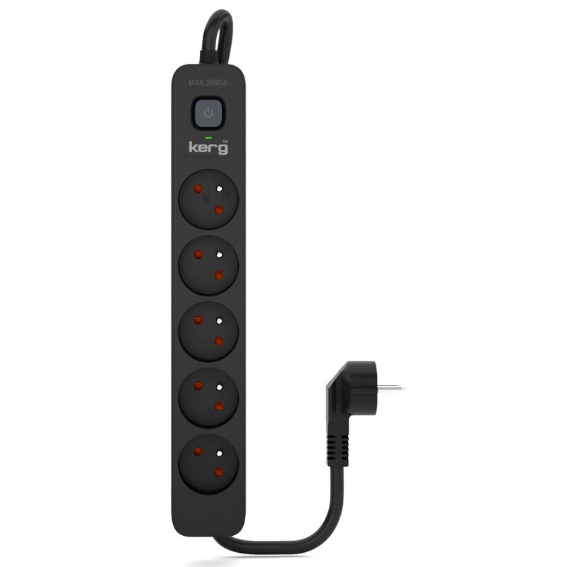 Listwa KERG M02517 (3 m) Czarny