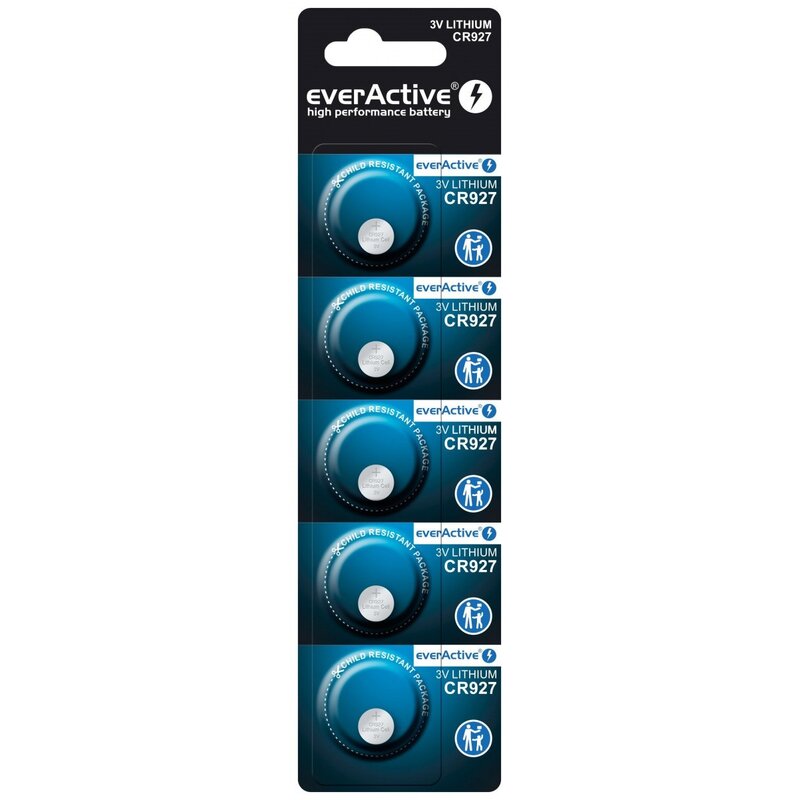 EVERACTIVE BATERIE LITOWE CR927 5 SZT. CR9275BL