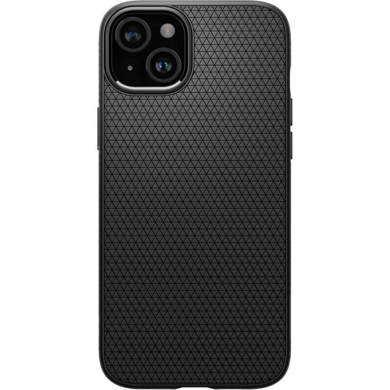 Etui SPIGEN Liquid Air do Apple iPhone 15 Plus Czarny Matowy