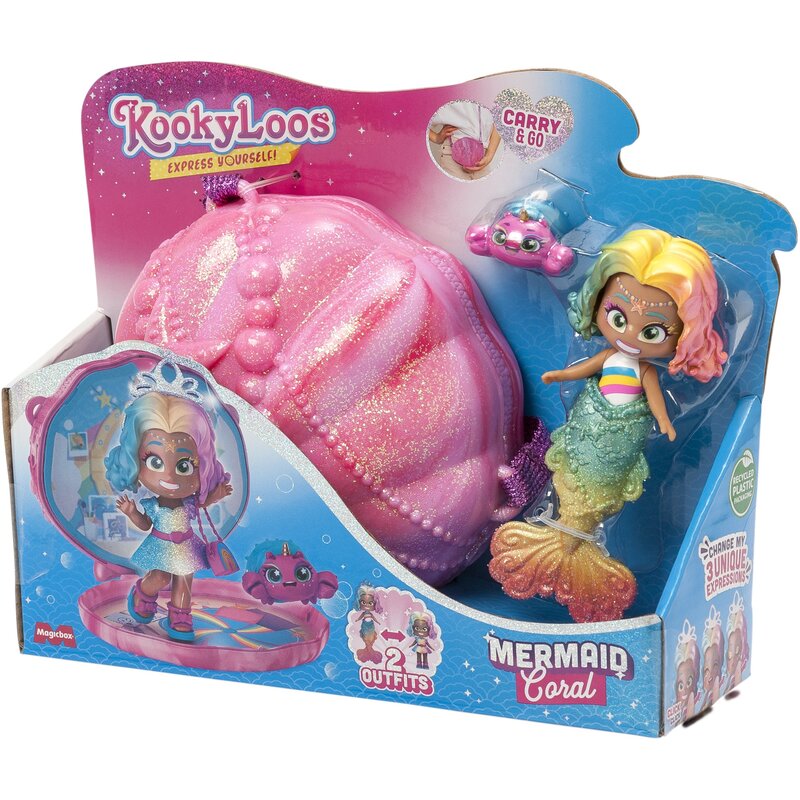 Lalka KOOKYLOOS Kooky Mermaids Coral PKLSP104IN100