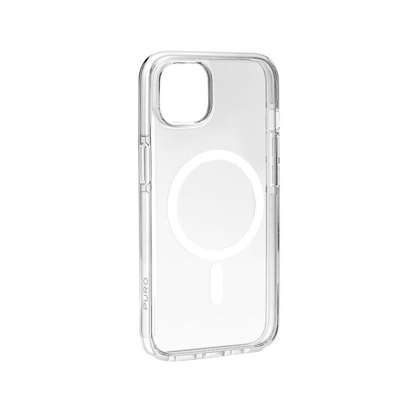 Etui PURO LiteMag Pro MagSafe do Apple iPhone 15 Plus Przezroczysty